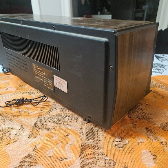 JIL Concerto JF 188 Twin Speaker Stereo Wood Grain Citizen Jutan MCM Vtg Tested - Picture 5 of 11